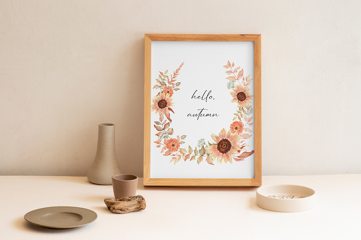 Autumn Air Delicate Fall Wildflowers, a Seasonal Illustration by Catch the Dream Art (Photo 9 of 14)