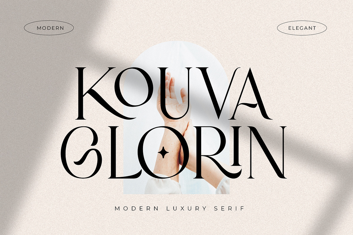 Kouva Glorin - Modern Serif, a Serif Font by MJB Letters (Photo 1 of 11)