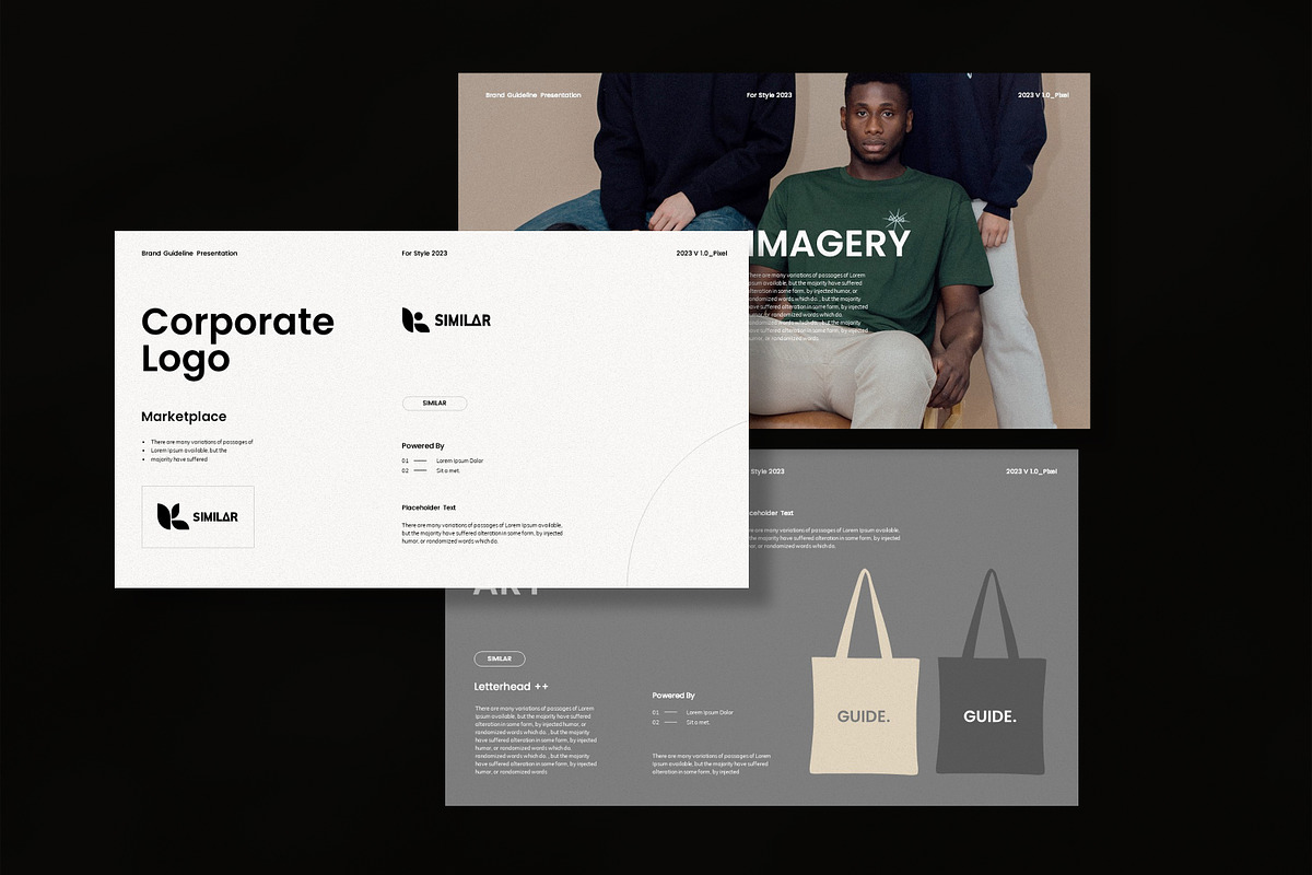 Brand Guideline Template, a Presentation Template by GoldenPixelStudio (Photo 3 of 8)