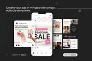 Ecommerce Meta Ad Templates Canva, a Social Media Template by DigiPax (Thumbnail 4 of 10)