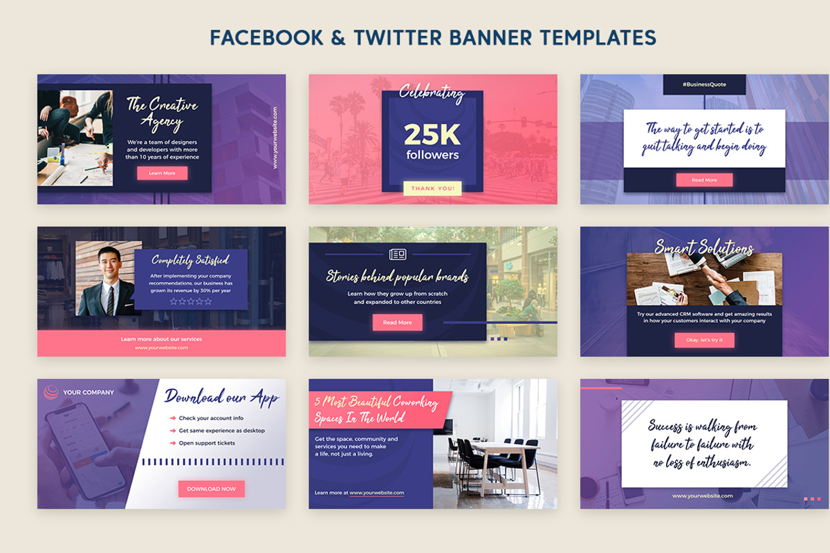 Social Media Pack, a Social Media Template by Brandify Studio (Photo 3 of 6)