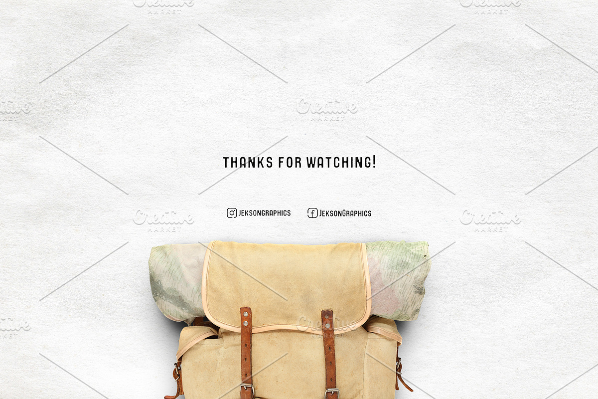 Simple Camp Scenes Logo Creation Kit, a Branding & Logo Template by JeksonGraphics (Photo 23 of 24)