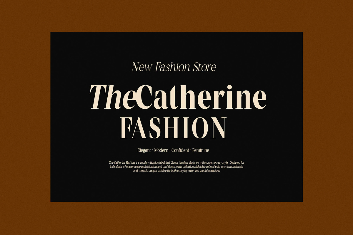 Mentoz Elegant Serif Font Family, a Serif Font by Graphicxell (Photo 4 of 10)