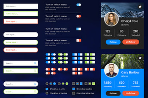 Retina Web UI Kit