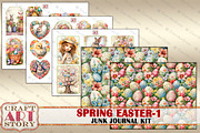 Spring Easter-1 junk journal Kit, an Animal Illustration by CraftArtStory (Thumbnail 5 of 6)