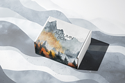 Abstract Mountains Backgrounds, a Background Graphic by Kat Anti (Thumbnail 3 of 10)