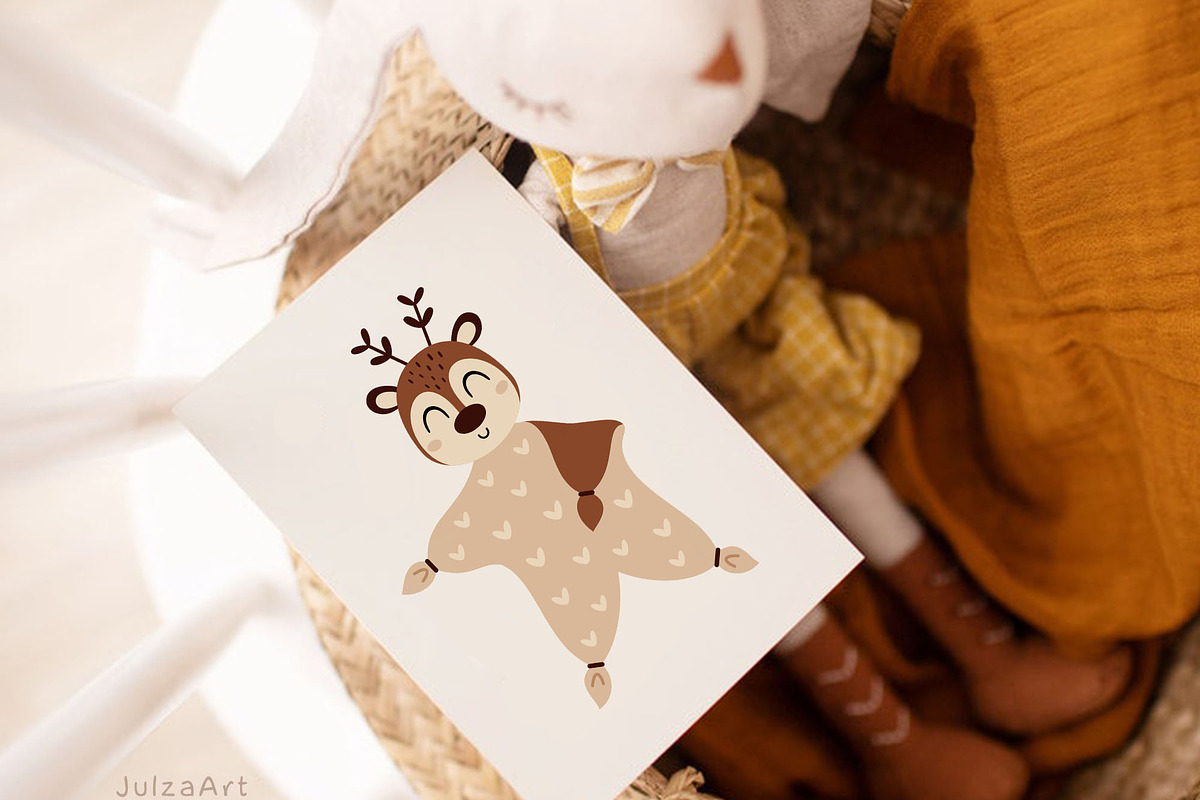 Newborn Baby Boy Clipart, an Object Illustration by JulzaArt (Photo 4 of 7)
