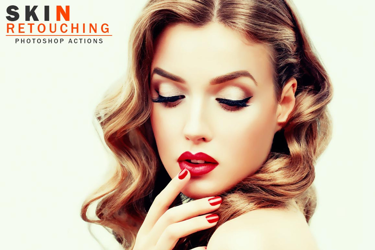 Skin  Retouching Photoshop Actions, an Action Add-On by Jacpot007 (Photo 1 of 6)