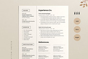 Resume Template Cv, a Resume Template by Estartshop (Thumbnail 4 of 7)