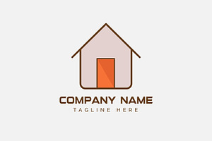 Home Logo Design, a Branding & Logo Template by Toufiqul