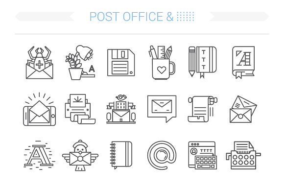 24 Post Office Icon.