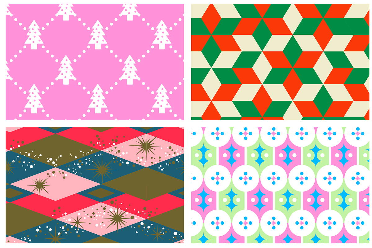 Holiday Fever - 24 Patterns!, a Pattern Graphic by fontalicious (Photo 5 of 8)
