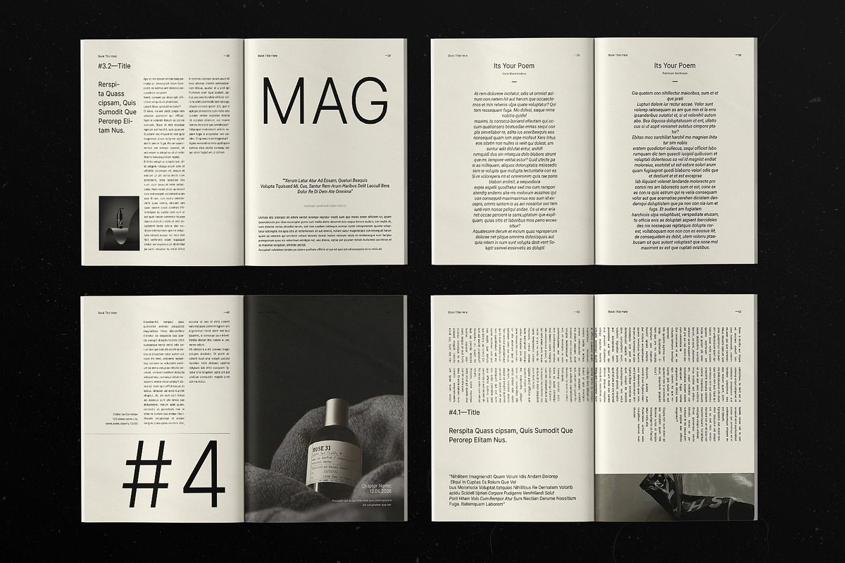 Editorial Magazine & Book Layout, a Magazine Template by Studio Monova (Photo 11 of 17)