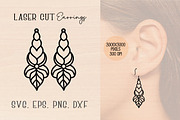 Unicorn Wood Earrings SVG Bundle, an Object Graphic by jannatulpakhi (Thumbnail 7 of 11)
