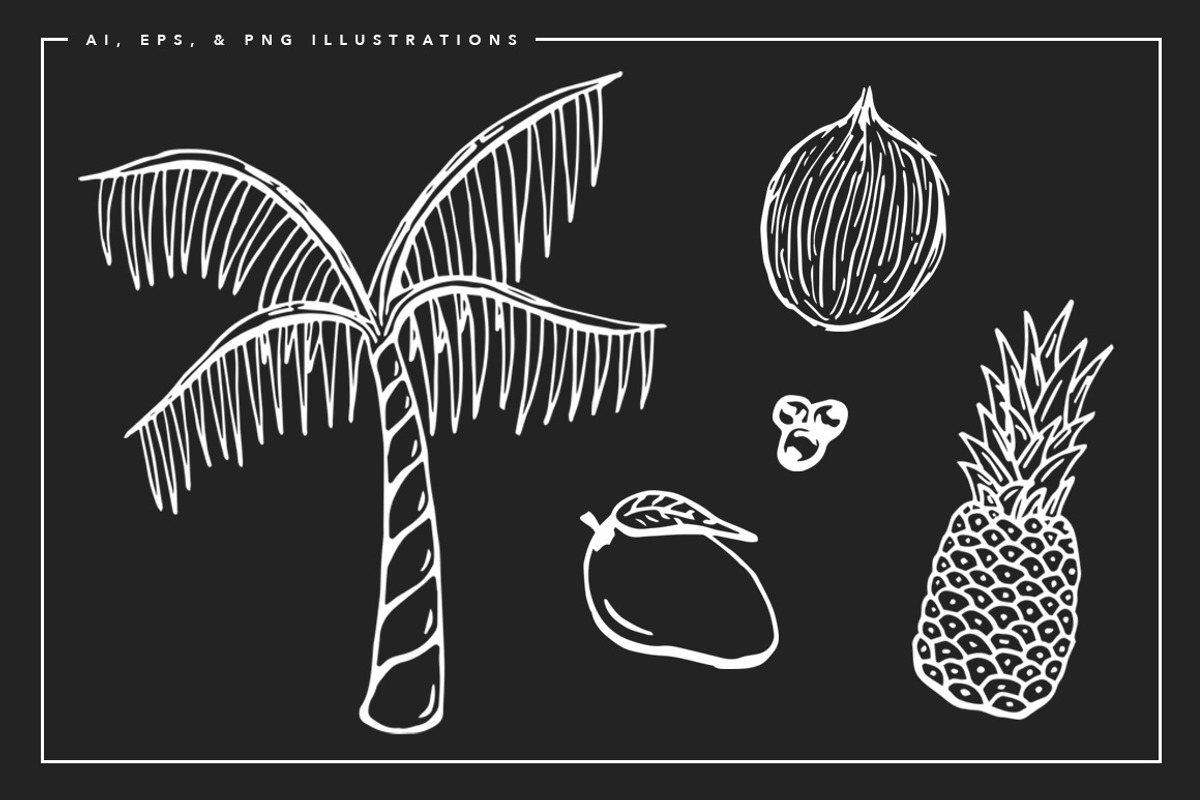 Tropical Watercolor Illustrations, an Illustration by Spring Break Jake (Photo 16 of 19)