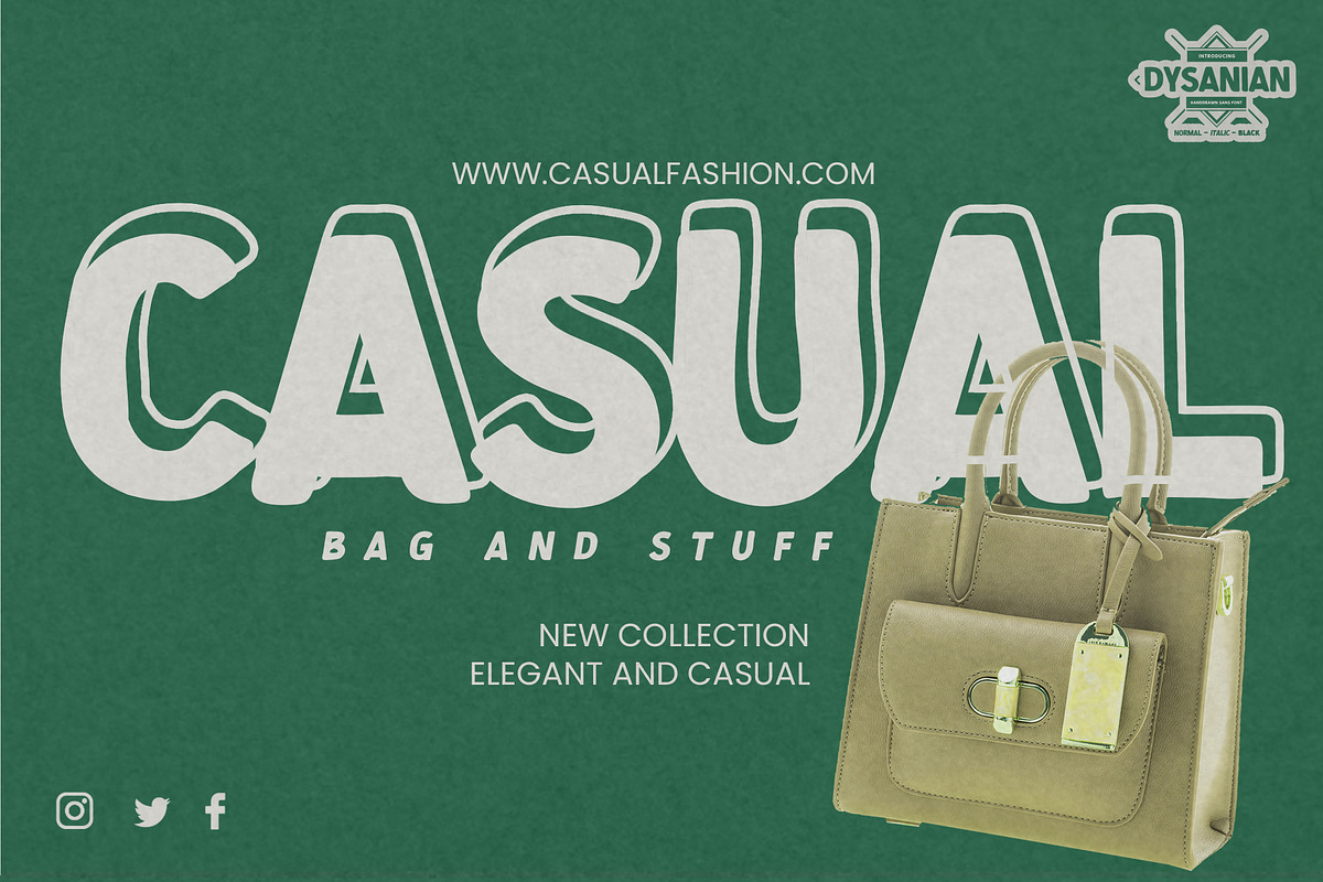 Dysanian - Hand Drawn Sans Font, a Sans Serif Font by Gassstype (Photo 4 of 8)