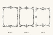 Border, Corner & Divider Collection, a Decorative Illustration by AW Studios (Thumbnail 3 of 20)