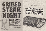 Penster Bross - Rough Display Font, a Font by Letterhend Studio (Thumbnail 9 of 9)