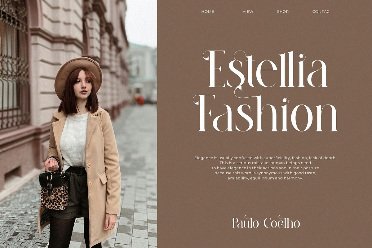 Fragile Modern Ligature Serif preview 4
