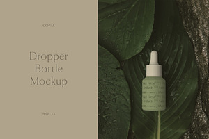 Dropper Bottle Mockup No. 15