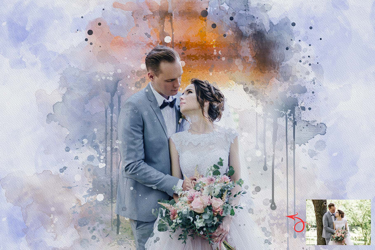 Watercolor Special Edition Action, an Action Add-On by MRI STUDIO (Photo 16 of 16)