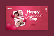 Valentine's Day Landscape Banner, a Social Media Template by Saman Osama (Thumbnail 1 of 3)