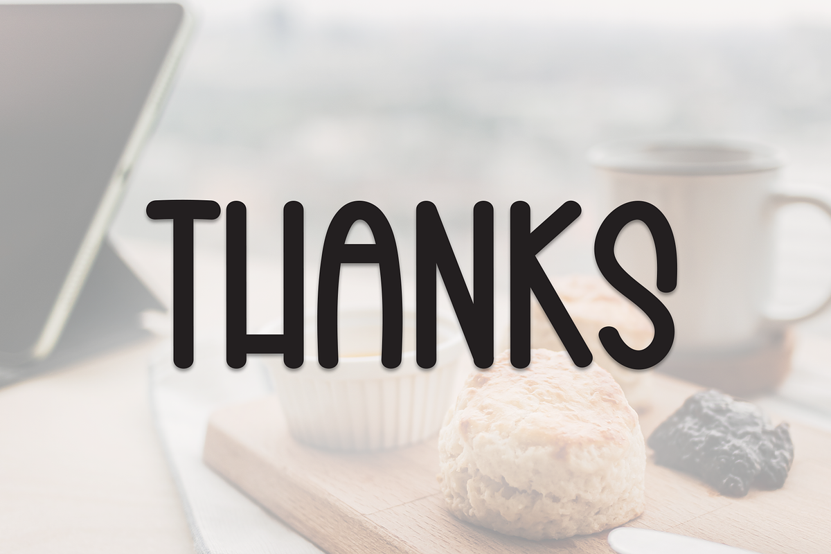 Break Morning | Script Font, a Script Font by Scratchones (Photo 8 of 8)