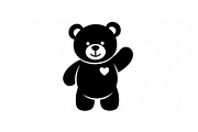 Cute Teddy Bear Love Vector Bundle, an Illustration by Designs_River (Thumbnail 47 of 51)