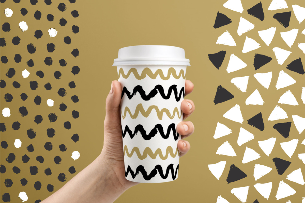Simple patterns collection, a Pattern Graphic by adehoidar (Photo 4 of 5)