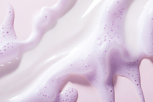 Abstract frothy foam texture in past, a Photo by Dvoevnore photos