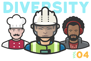 Diversity Avatars V2 - Volume 4