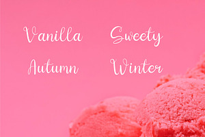 Choco Gelato Handwritten Script Font