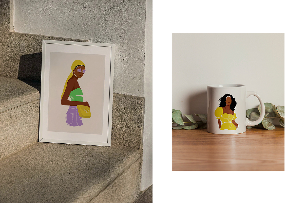 Rainbow Style Illustrations, a Decorative Illustration by TiriCo (Photo 10 of 12)