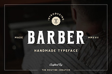 BARBER - Vintage Serif 