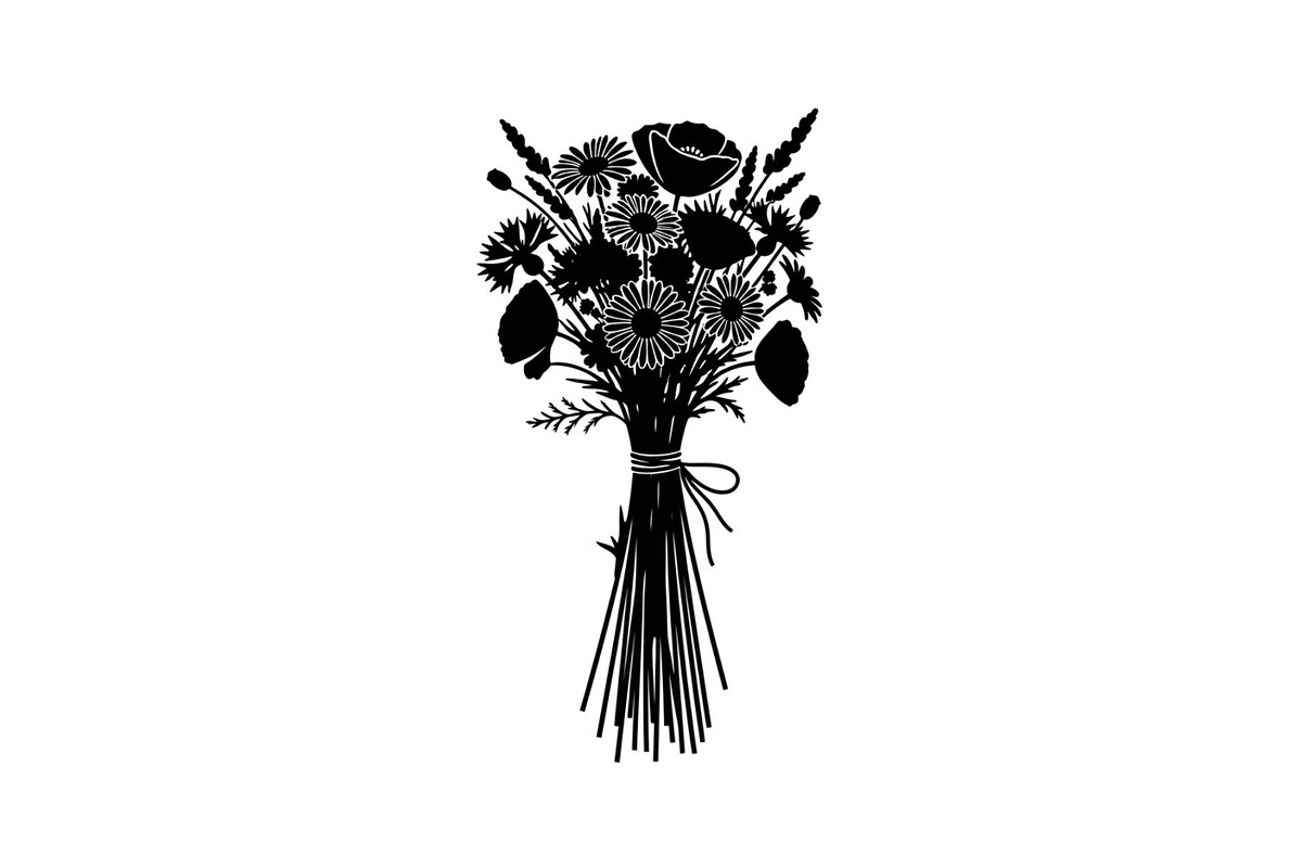 Floral Bouquet SVG Bundle, an Illustration by Designs_River (Photo 14 of 31)