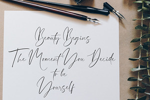 Beyond - Signature Font