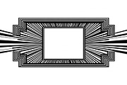 Art Deco Frame SVG Bundle, an Illustration by Creativeshirt (Thumbnail 3 of 31)