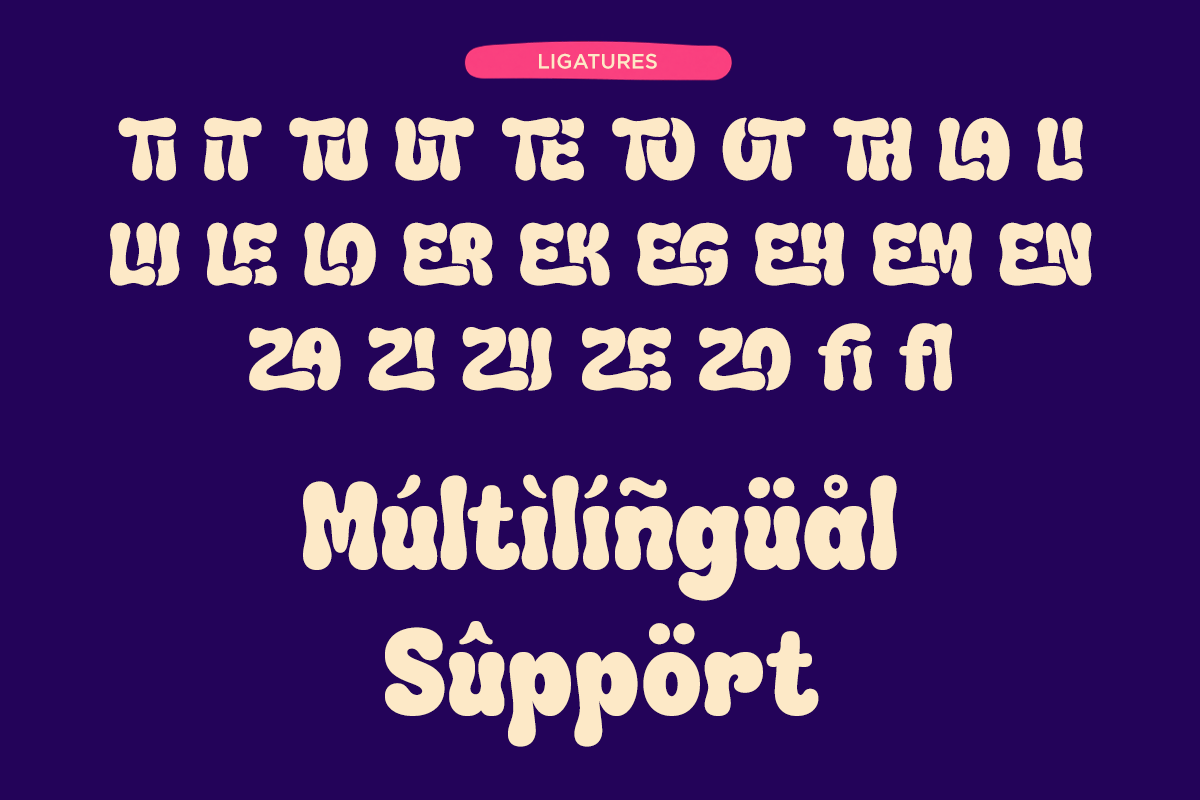 Chunky Moots – Playful Chunky Font, a Sans Serif Font by Font Liner (Photo 10 of 10)