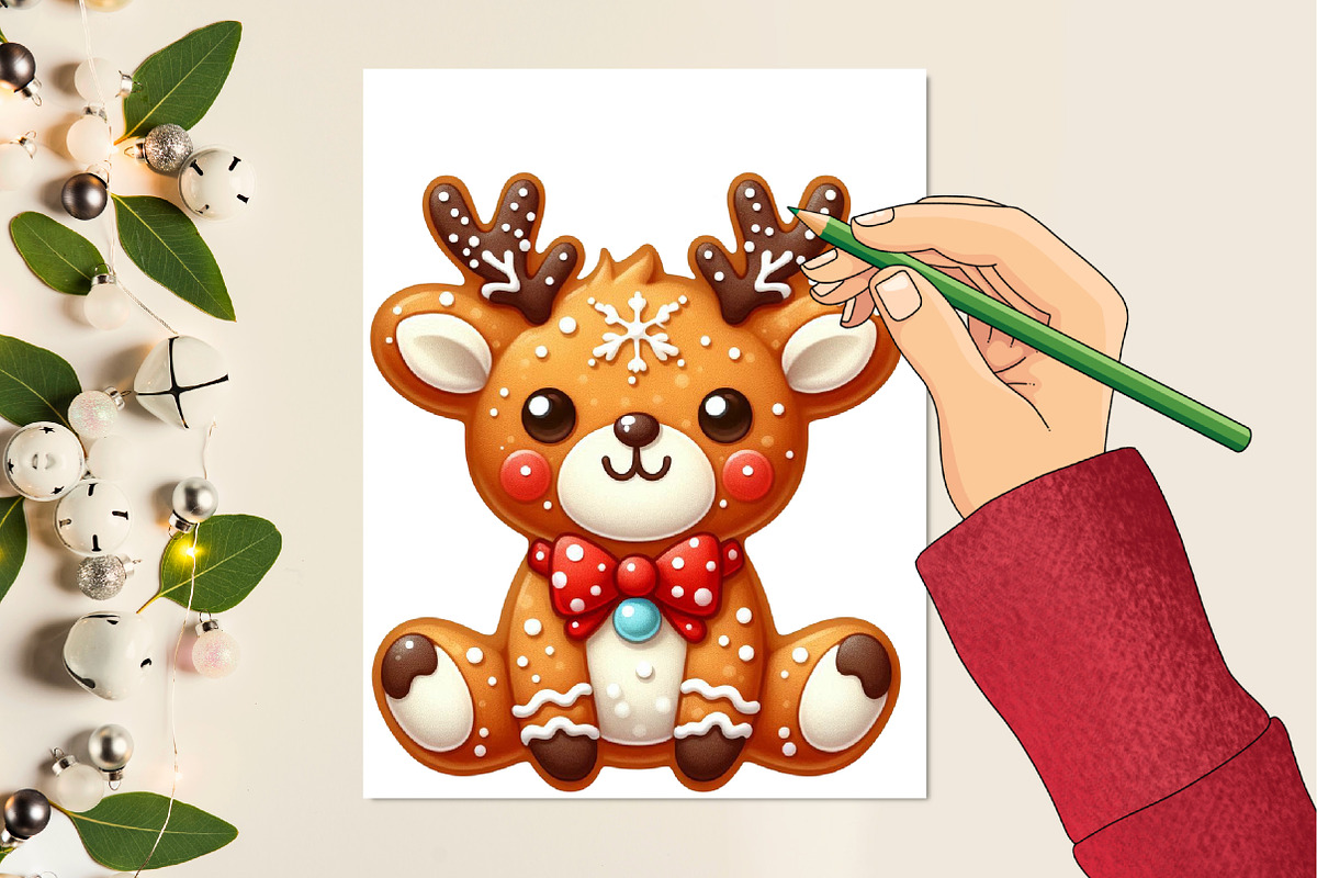 Christmas Clip'art PNG, an Illustration by Designking (Photo 2 of 4)