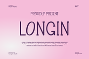 Longin, a Handwritten Font by Rahagita Studio (Thumbnail 1 of 6)