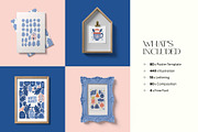 Modern Winter 2 | Wall Art Creator, an Object Graphic by Leleka.Store (Thumbnail 3 of 17)