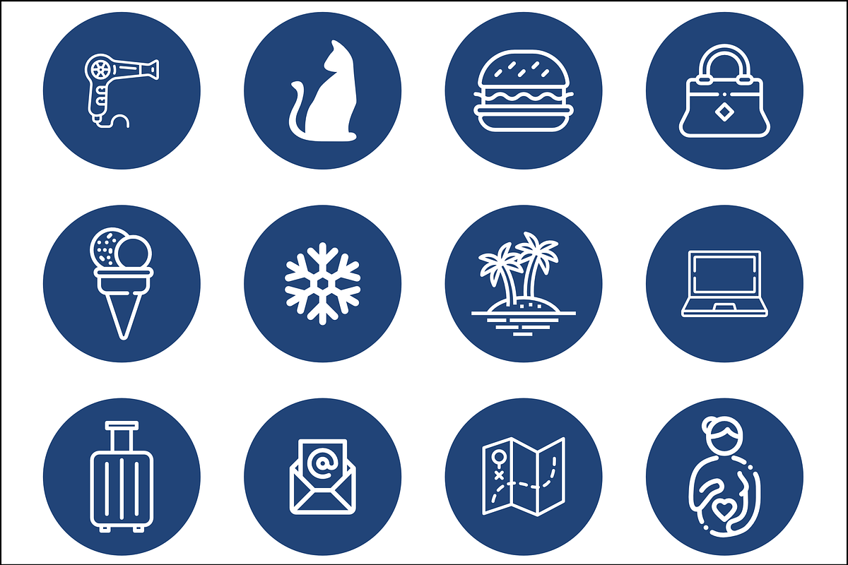 Instagram Story Highlight Icons, a Social Media Template by LeArt (Photo 2 of 3)