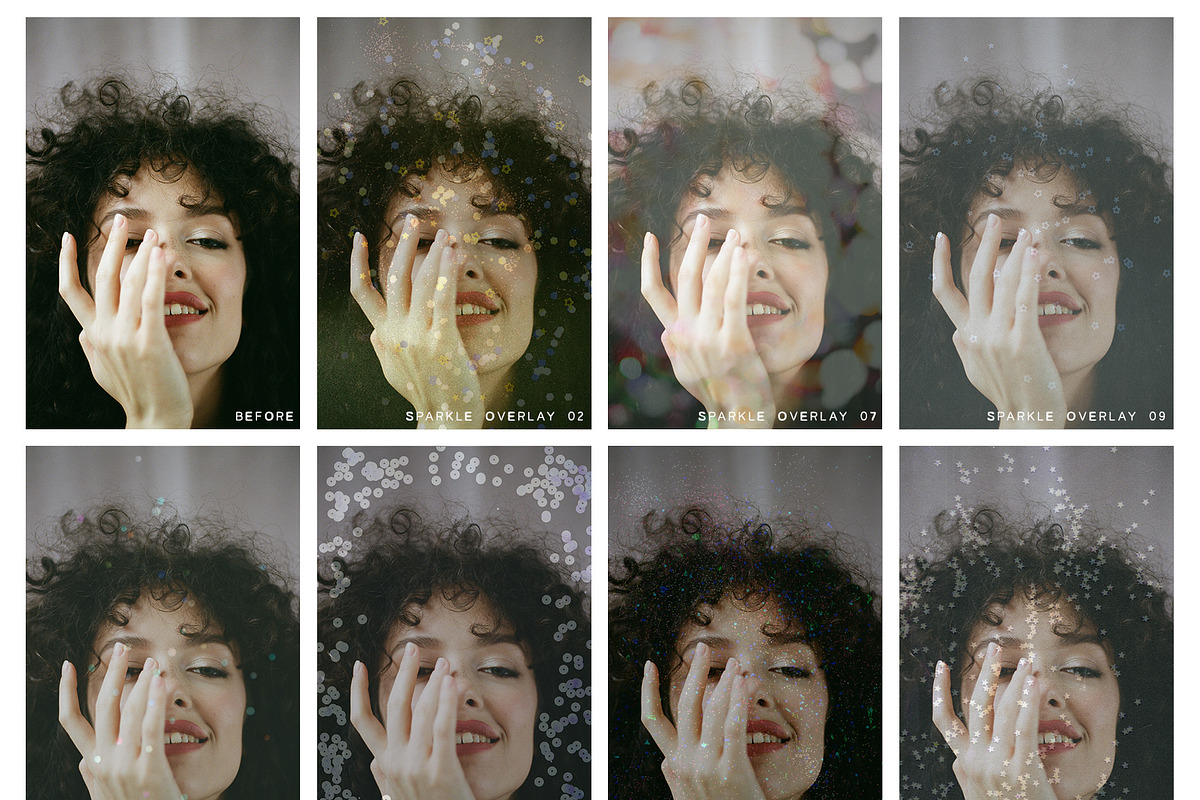Holographic Confetti Overlays, a Texture Graphic by lerinartstudio (Photo 10 of 16)