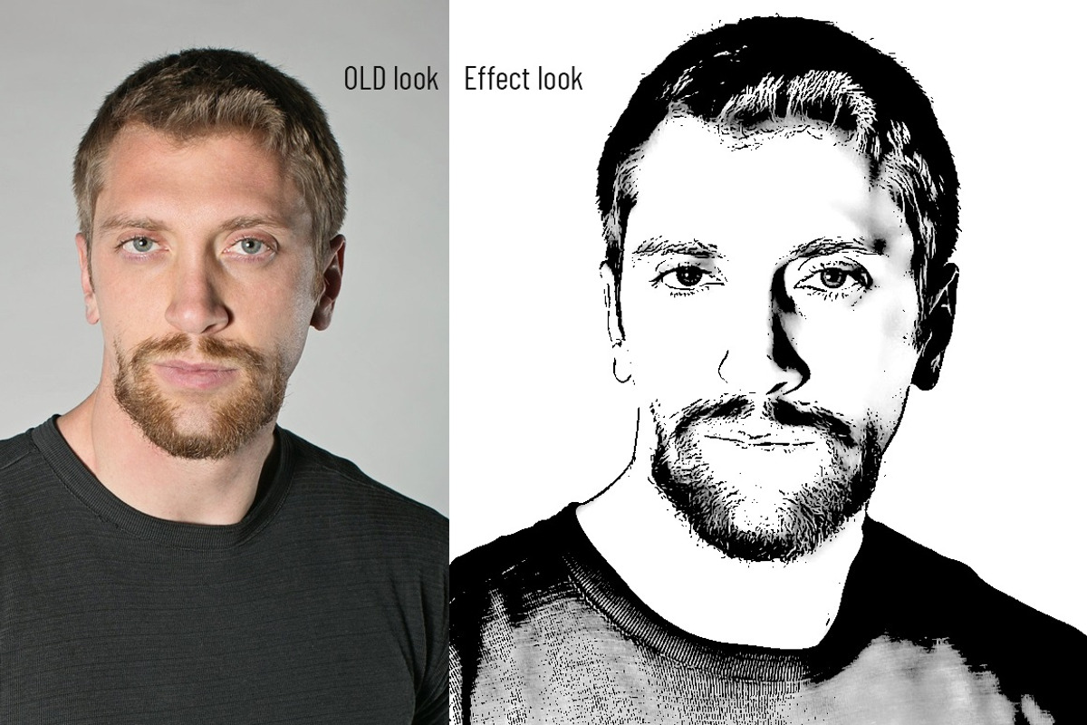 Vector Tracing Photoshop Action, an Action Add-On by MRI STUDIO (Photo 10 of 11)