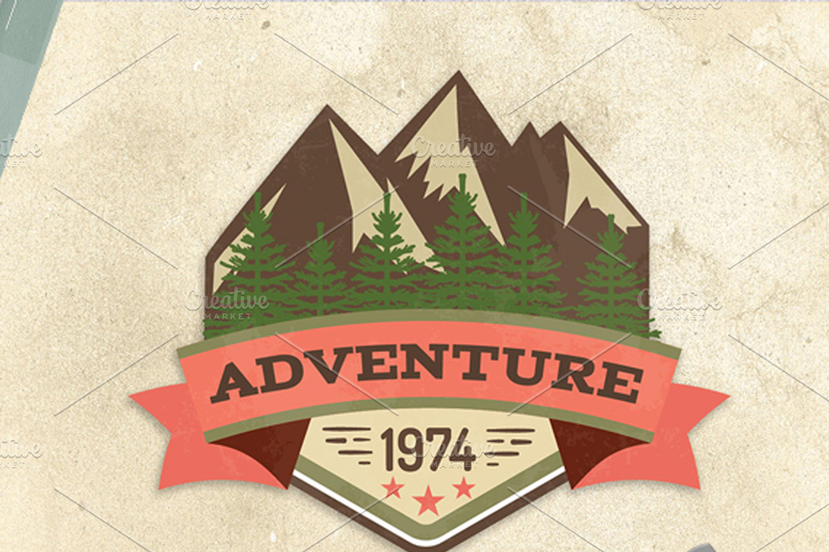 12 Vintage Badge Logos Version 1, a Branding & Logo Template by Graphicgo (Photo 3 of 8)