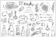 Italian Cuisine Vector Collection, a Graphic by MayaNavits (Thumbnail 4 of 16)