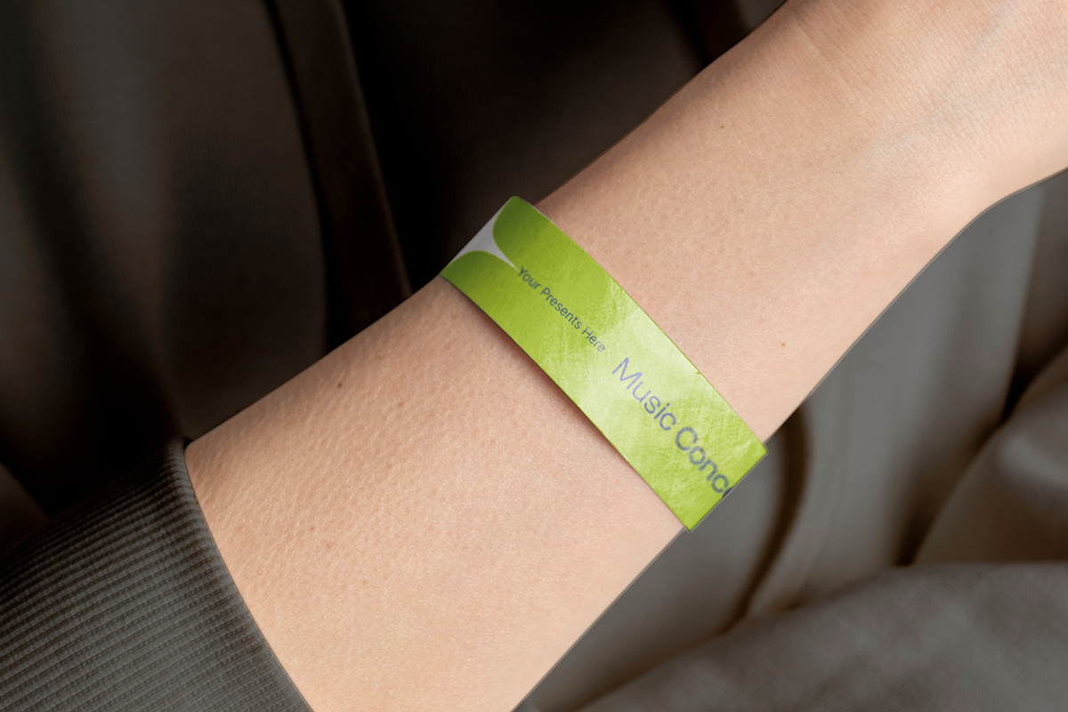 Gradient Concert Ticket, a Stationery Template by Neermana (Photo 4 of 4)