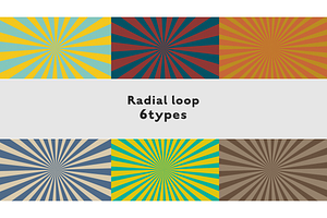 Radial 6set (Mogrt)