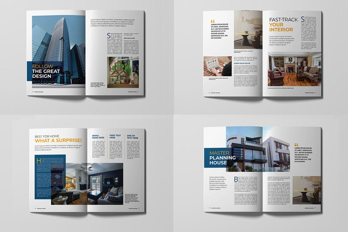 Real Estate Magazine Template, a Magazine Template by xtratimebd (Photo 3 of 4)