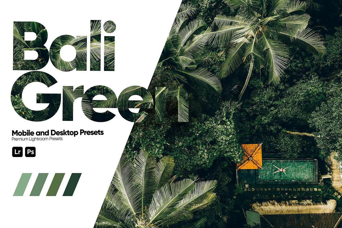Bali Green Presets for Lightroom, a Preset Add-On by Hubzway (Photo 1 of 5)